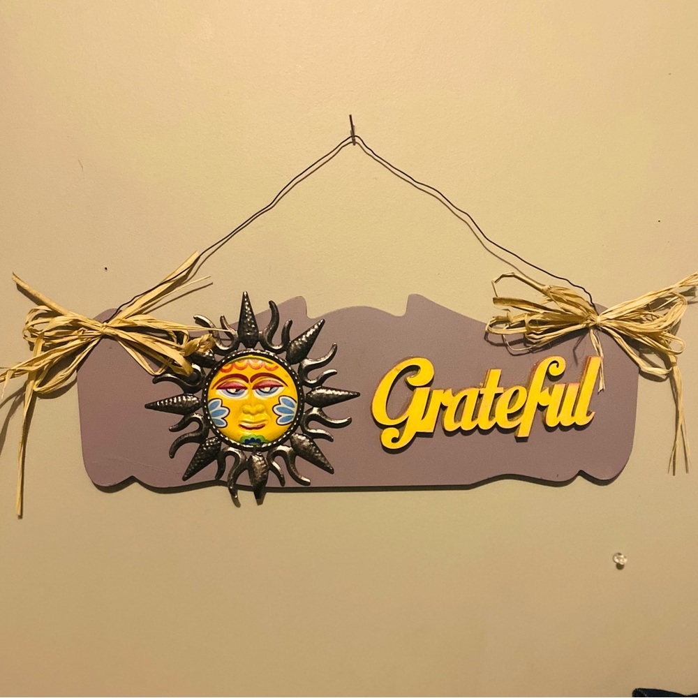 Grateful Wall Hanging